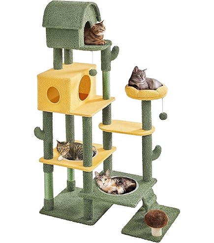 Amazon.com : Homiflex 76in Cat Tree for Indoor Large Cats, Tall